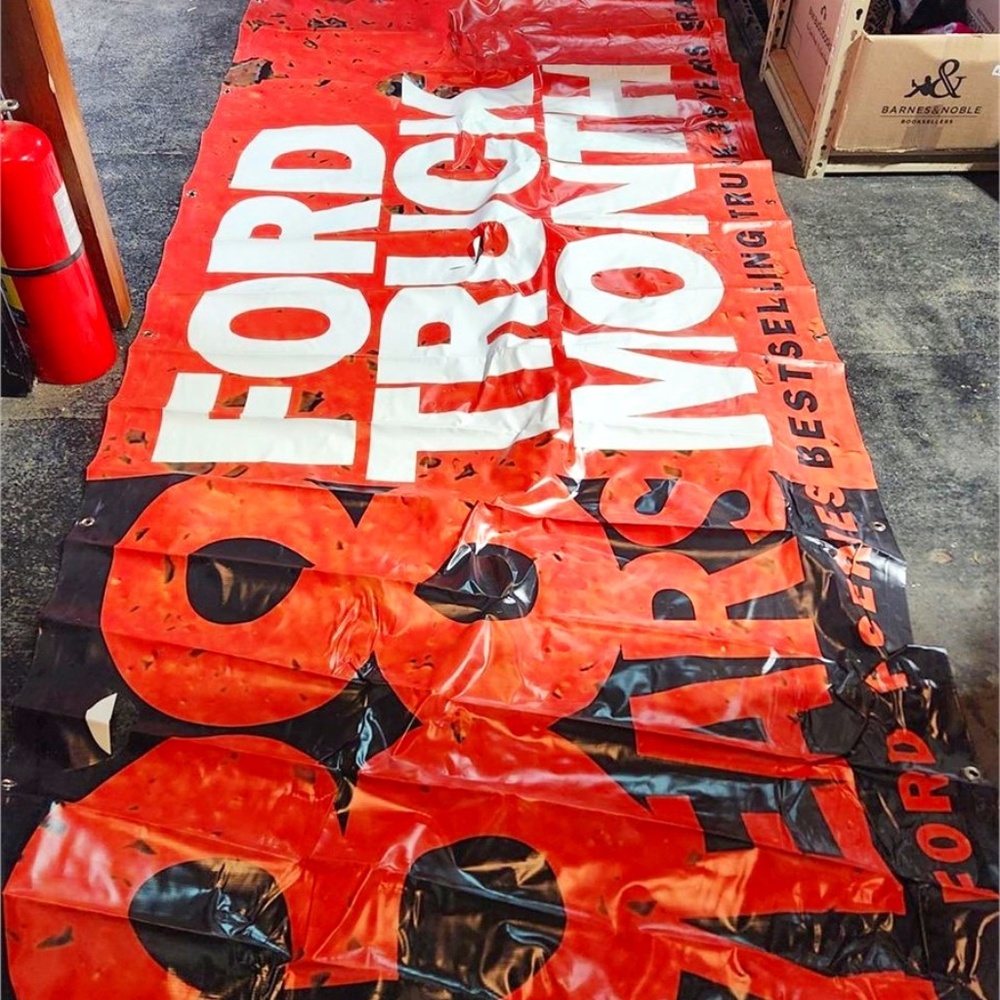 Ford Truck Month Banner w/Wind Slits 136"